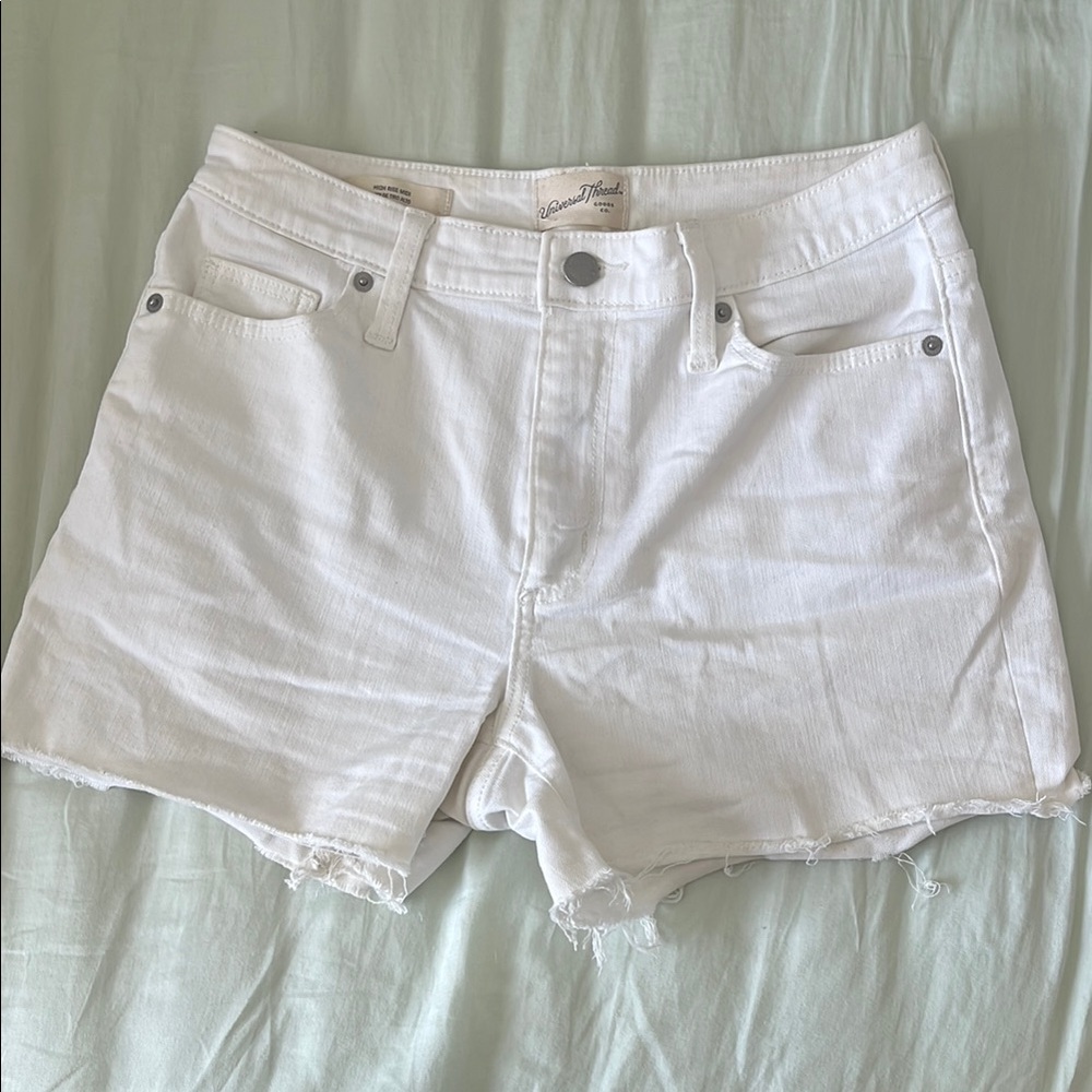 Universal Threads Jean Shorts | High Rise Midi | Size 4/27